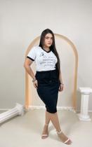 Conjunto Plus Size Karla Moda Evangélica Feminina