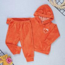 Conjunto Plush Beautiful Bear para Bebê Menina Conjunto Plush Beautiful Bear para Bebê Menina
