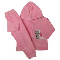Conjunto Plush de Bebê Casaco e Calça Inverno Menino Menina Conjunto Plush de Bebê Casaco e Calça Inverno Menino Menina