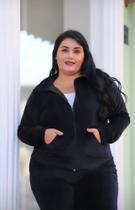 Conjunto plush plus size