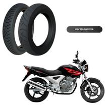 Conjunto Pneus 130/70-17 + 100/80-17 CB 500 Fazer 250 Ninja 250 CBR 250 Twister CB 300 + Brlnde (Redinha)