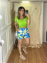 Conjunto podrinha e short Conjunto podrinha e short