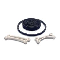 Conjunto Polia Correia V Tirantes Lavadora Consul Brastemp / W10606115 / 000360480 / W11255699 Conjunto Polia Correia V Tirantes Lavadora Consul Brastemp / W10606115 / 000360480 / W11255699