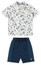 Conjunto polo com bermuda em moleton 15168 Conjunto polo com bermuda em moleton 15168