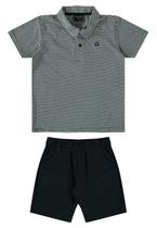 Conjunto Polo e Bermuda Infantil Guloseima Conjunto Polo e Bermuda Infantil Guloseima