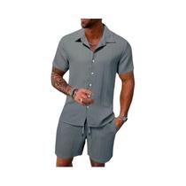 Conjunto Polo Esportivo Masculino - Manga Curta, Soltinho e com Cordão - Primavera/Verão