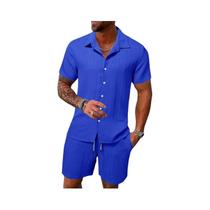 Conjunto Polo Esportivo Masculino - Manga Curta, Soltinho e com Cordão - Primavera/Verão