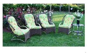 Conjunto Poltronas Área Externa,fibra Sintética,piscina