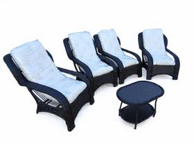 Conjunto Poltronas Descanso Jardim Varanda Área Externa Fibra Sintética Conjunto Poltronas Descanso Jardim Varanda Área Externa Fibra Sintética
