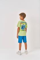 Conjunto polvo camiseta e bermuda kippos Conjunto polvo camiseta e bermuda kippos