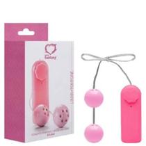 Conjunto Pompoar Vibrador 2 Bolas Sexy Fantasy
