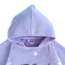 Conjunto Poncho e Pantufas Infantil Little Mermaid Milk&Moo