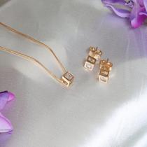 Conjunto Ponto de Luz Quadrado