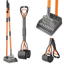 Conjunto Pooper Scooper WLQiu 28 Dog Pooper Scooper e 38 Rake