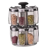 Conjunto Porta Condimentos Maya Vidros 17Peças 80ML Conjunto Porta Condimentos Maya Vidros 17Peças 80ML