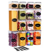 Conjunto Porta Mantimentos 15 Un Jogo Potes Herméticos Kit Organizador Alimentos Cozinha Despensa Conjunto Porta Mantimentos 15 Un Jogo Potes Herméticos Kit Organizador Alimentos Cozinha Despensa