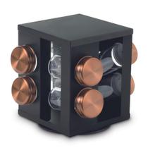 Conjunto porta tempero giratório Conjunto porta tempero giratório