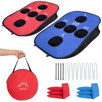 Conjunto portátil dobrável Bean Bag Toss Game Nattork para crianças