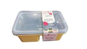 Conjunto Pote Organiz Slim C Div 2 Pcs 1,2l - JAGUAR