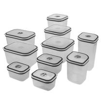 Conjunto Potes Hermético Polipropileno Electrolux 10 Peças Conjunto Potes Hermético Polipropileno Electrolux 10 Peças