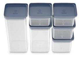 Conjunto Potes Herméticos Organizador Electrolux- 6 Unidades