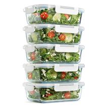 Conjunto Potes Retangular Hermético 640ml Microondas Vidro Resistente A Variações De Temperatura Marmita Pote Freezer Conjunto Potes Retangular Hermético 640ml Microondas Vidro Resistente A Variações De Temperatura Marmita Pote Freezer