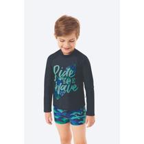 Conjunto Praia Blusa e Sunga Menino Malwee Liberta Ref 68472