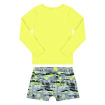 Conjunto Praia Blusa e Sunga Menino Quimby 1/3 Ref. 29486 Conjunto Praia Blusa e Sunga Menino Quimby 1/3 Ref. 29486