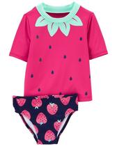 Conjunto Praia Infantil Menina Morango Carter's Conjunto Praia Infantil Menina Morango Carter's