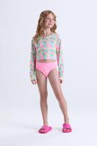 Conjunto Praia Manga Longa Frutinhas