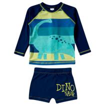 Conjunto Praia Menino C/ Proteção Uv E Detalhe 3d Nas Costas Adicionar aos favoritos
