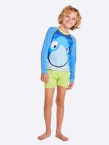 Conjunto Praia Monstrinhos Kids Tip Top Conjunto Praia Monstrinhos Kids Tip Top