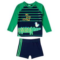 Conjunto Praia Zoo Elastano Proteção Uv 50+ - Tip Top