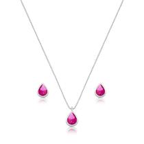 Conjunto Prata 925 Gota 4