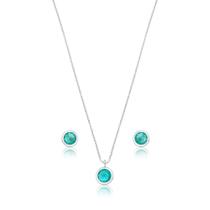 Conjunto Prata 925 Ponto de Luz 4