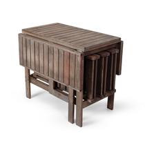 Conjunto Prático Dobrável Lenhador Área Externa 6 Cadeiras Conjunto Prático Dobrável Lenhador Área Externa 6 Cadeiras