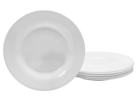 Conjunto Pratos de Sobremesa 6 Peças - Duralex Opaline Menu Conjunto Pratos de Sobremesa 6 Peças - Duralex Opaline Menu