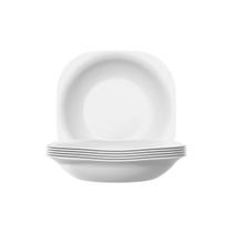 Conjunto Pratos Fundos Quadrado Duralex Plaza Nadir 6 Un Conjunto Pratos Fundos Quadrado Duralex Plaza Nadir 6 Un