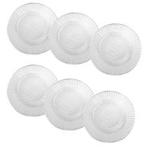 Conjunto Pratos Rasos Duralex Primavera Nadir 6 Unidades