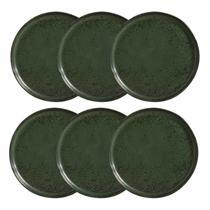 Conjunto Pratos Sobremesa Bio Greenery 1 Classificação Porto Brasil 6pcs