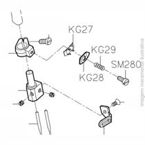 Conjunto pré-tensor para overlock série k - kg27e