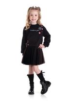 Conjunto Premium Blusão Shine e Saia TuTu Preto Conjunto Premium Blusão Shine e Saia TuTu Preto