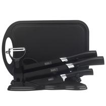 Conjunto Premium de 7 Facas de Chef com Lâminas Afiadas e Ergonomia Superior