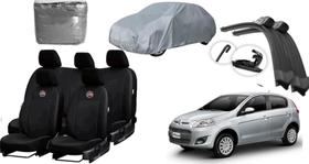 Conjunto Premium de Capa Palio 12-18: Couro, Cobrir e Limpador de Parabrisa Conjunto Premium de Capa Palio 12-18: Couro, Cobrir e Limpador de Parabrisa