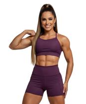 Conjunto Premium Top E Short , Poliamida Premium Gramatura 310, Proteção UV