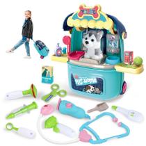 Conjunto Pretend Play Pet Care & Doctor Magic4U para crianças de 3 a 6 anos