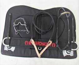 Conjunto Preto De Arreamento Completo Preto + Acessórios Novo