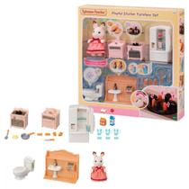 Conjunto Primeiros Moveis Mamae Coelha Chocolate Sylvanian Families - Epoch 5449