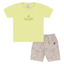 Conjunto Primeiros Passos Menino - Verde - 52274-473 Conjunto Primeiros Passos Menino - Verde - 52274-473