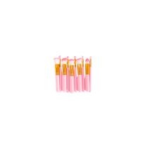Conjunto Profissional de 10 Pincel de Maquiagem Rosa para Mulheres